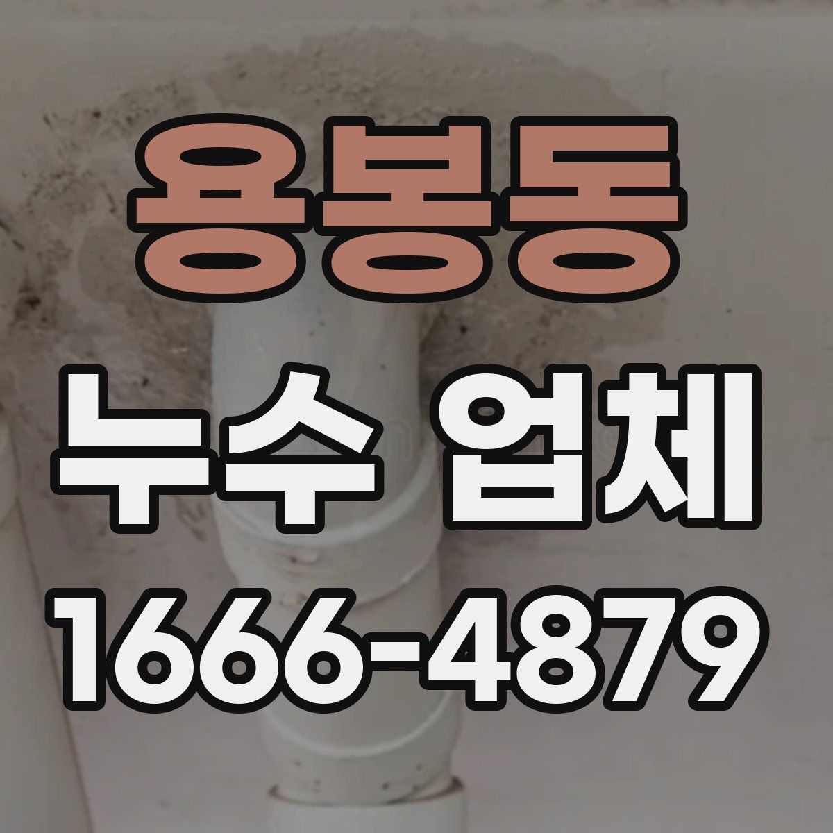 용봉동 누수 업체