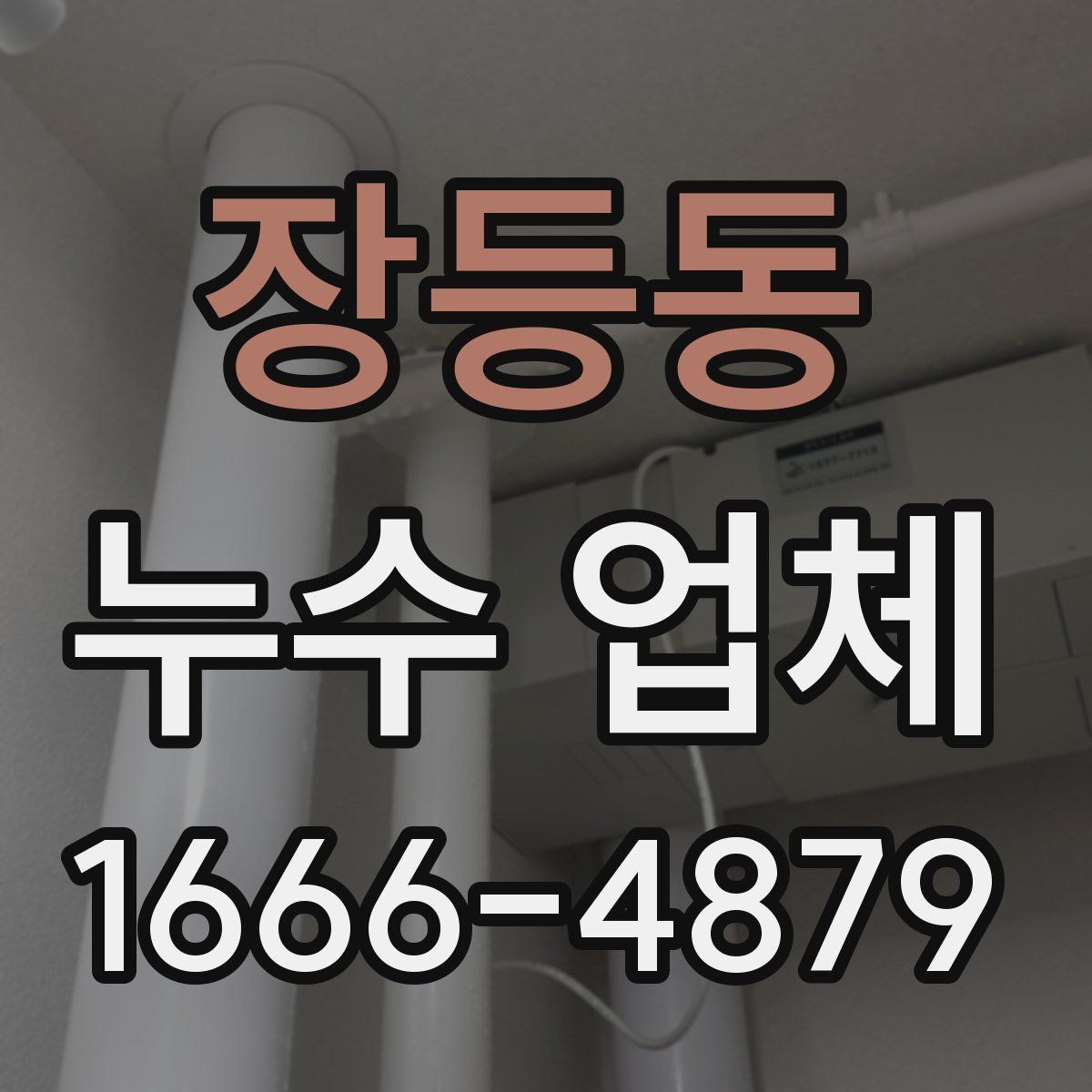 장등동 누수 업체