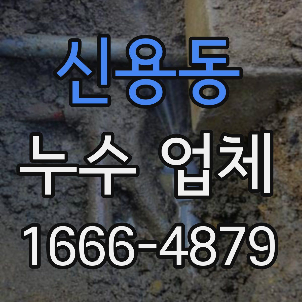 신용동 누수 업체