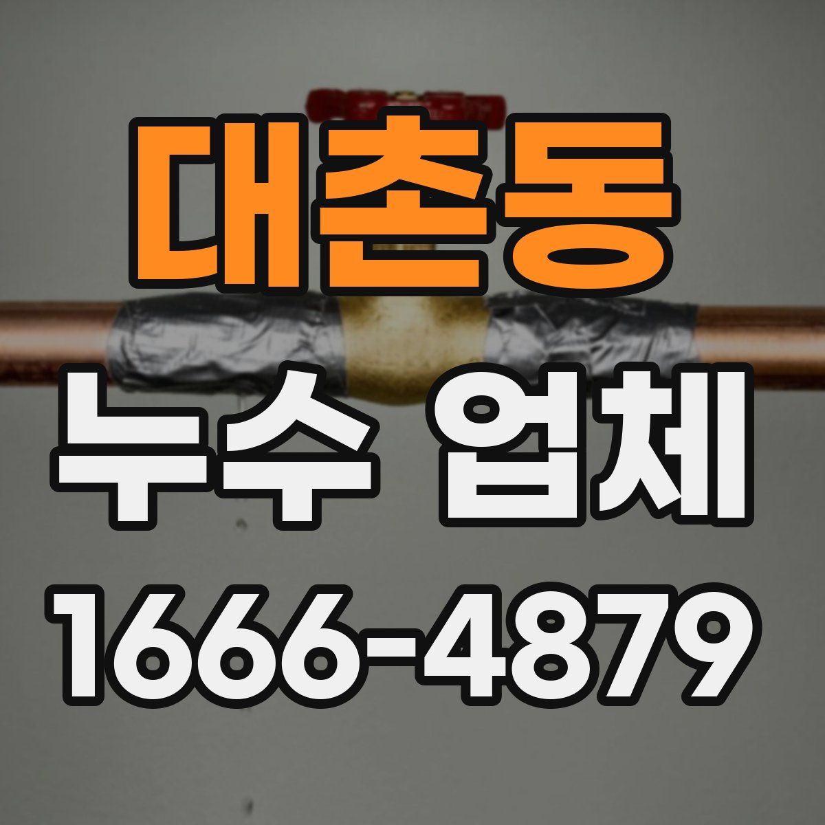 대촌동 누수 업체
