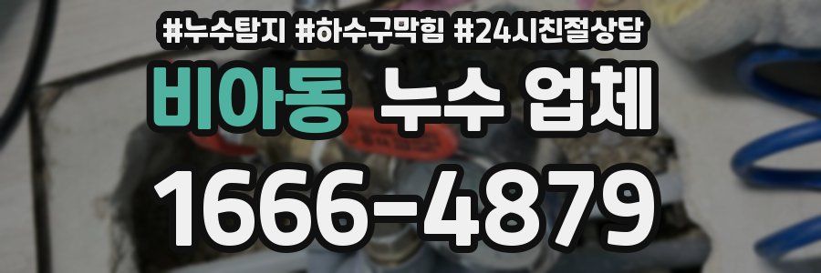 비아동 누수 업체
