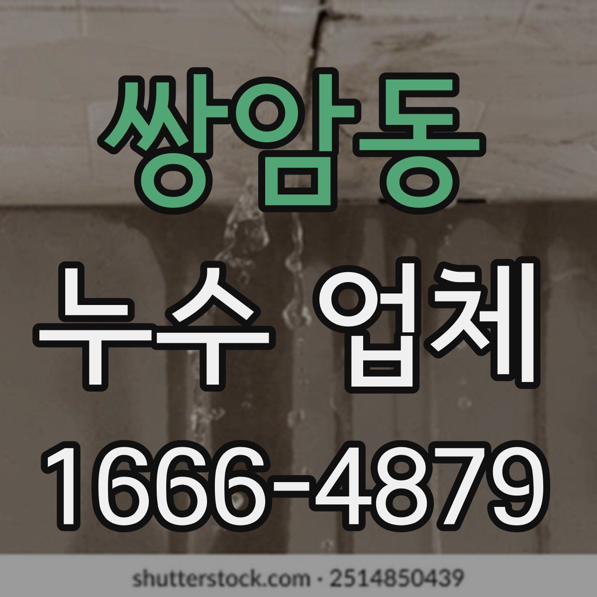 쌍암동 누수 업체