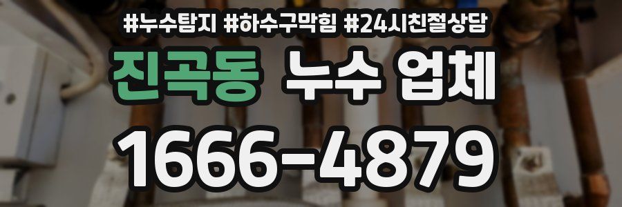 진곡동 누수 업체
