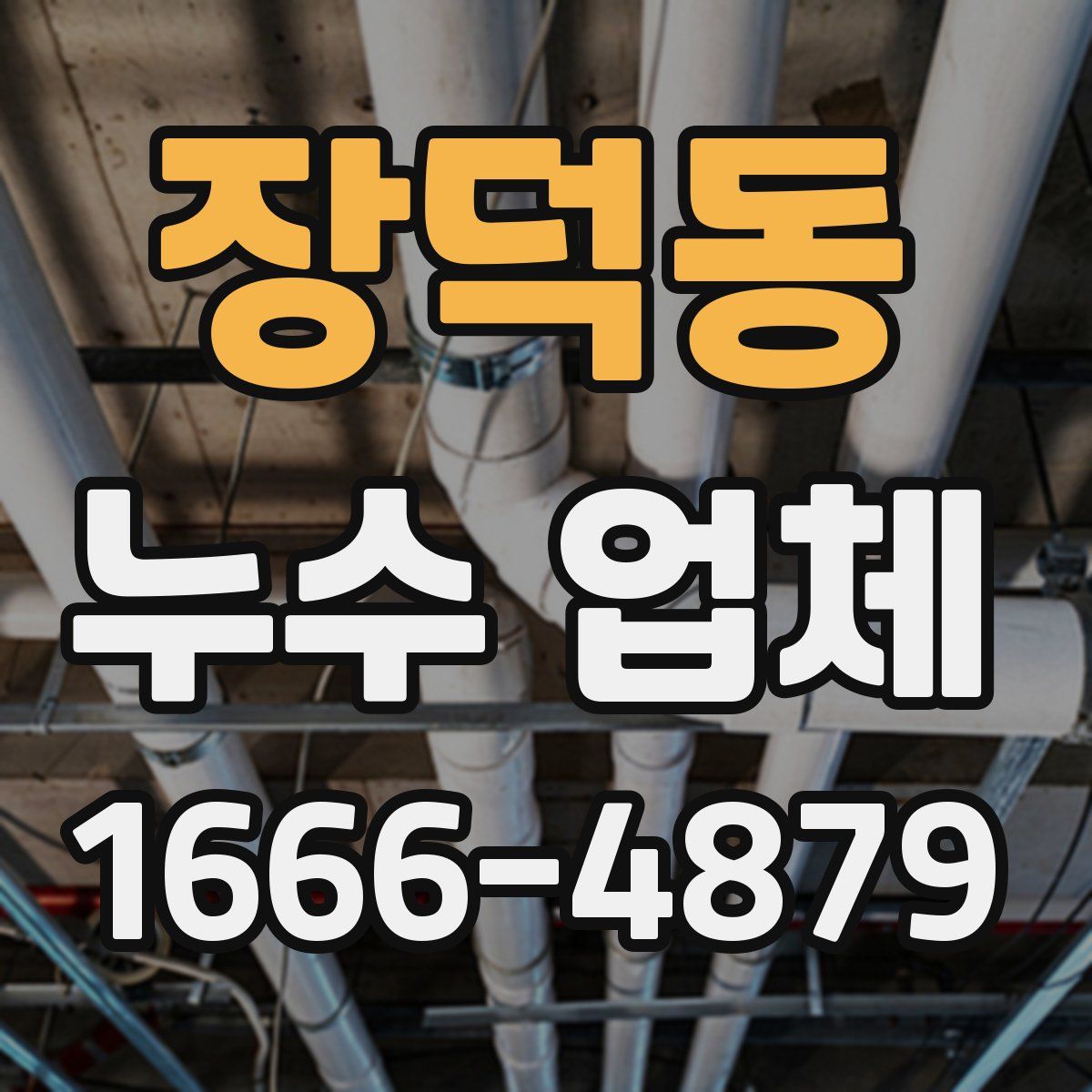 장덕동 누수 업체