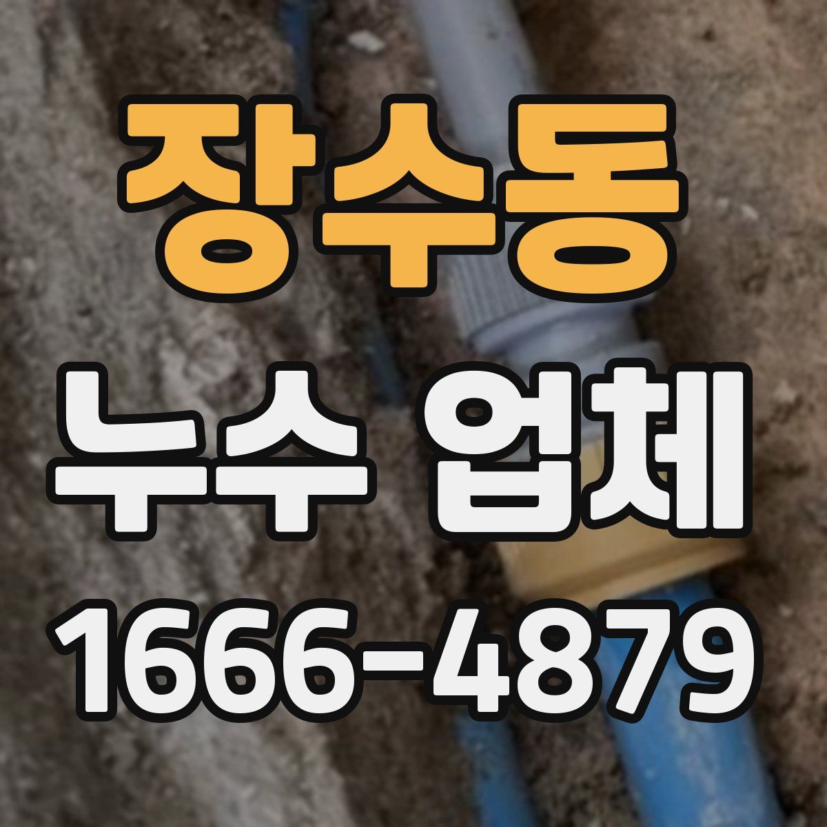 장수동 누수 업체