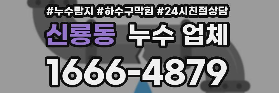 신룡동 누수 업체