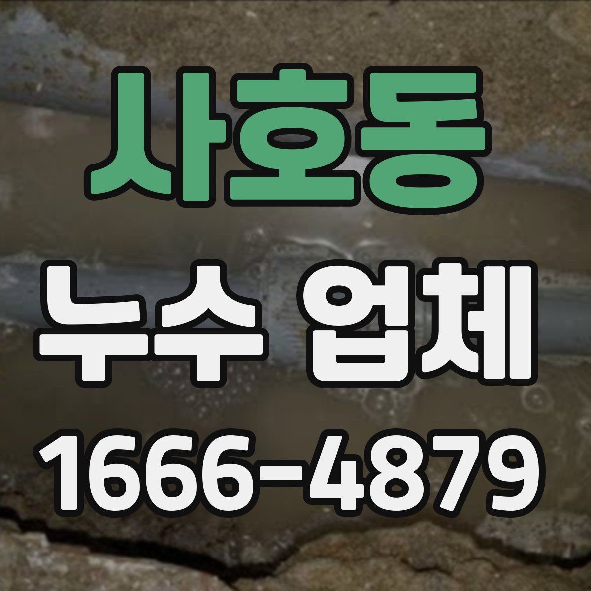 사호동 누수 업체