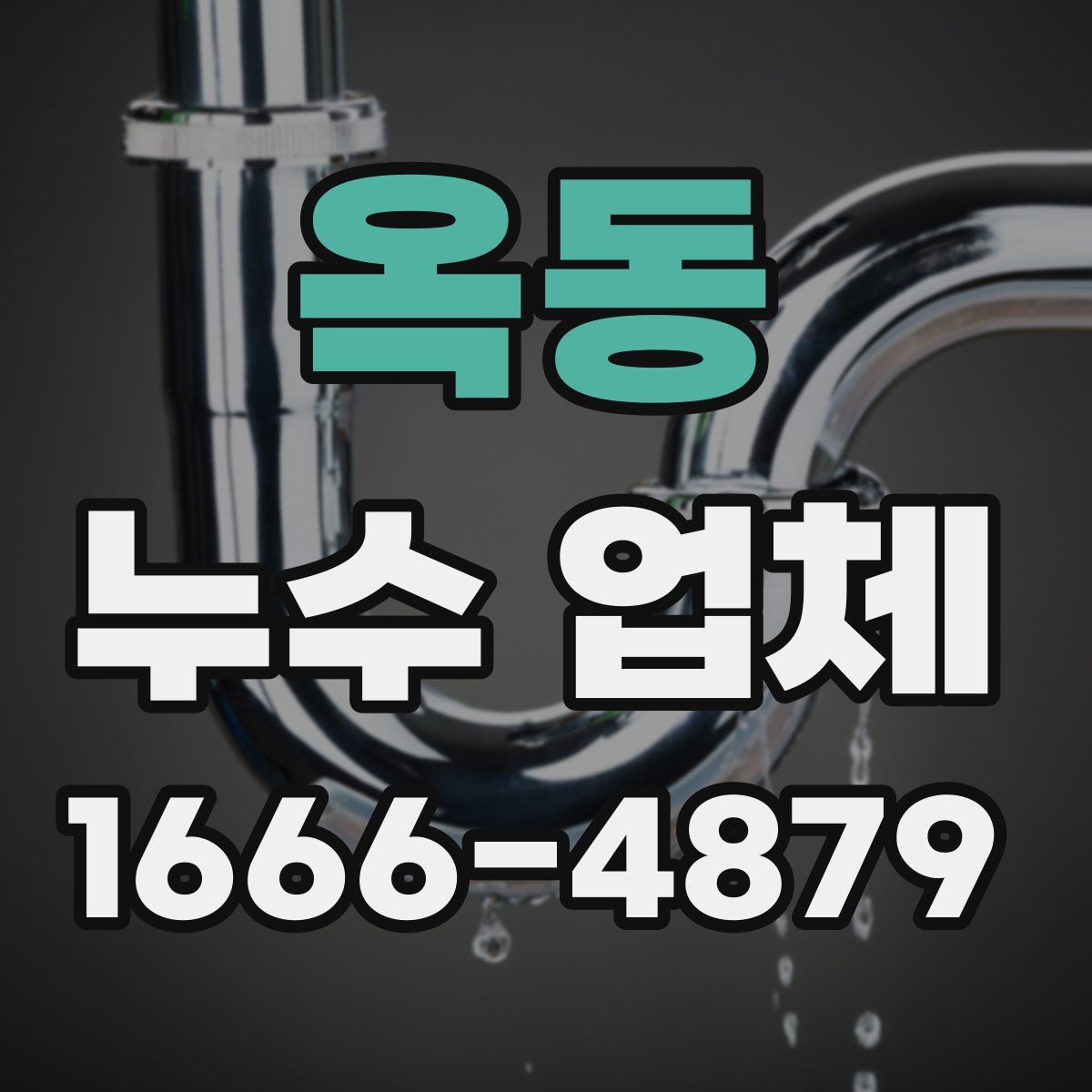 옥동 누수 업체
