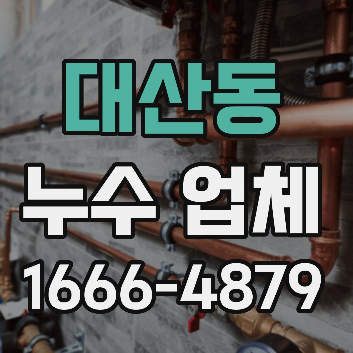 대산동 누수 업체