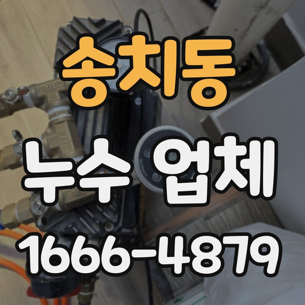 송치동 누수 업체