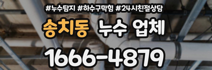 송치동 누수 업체