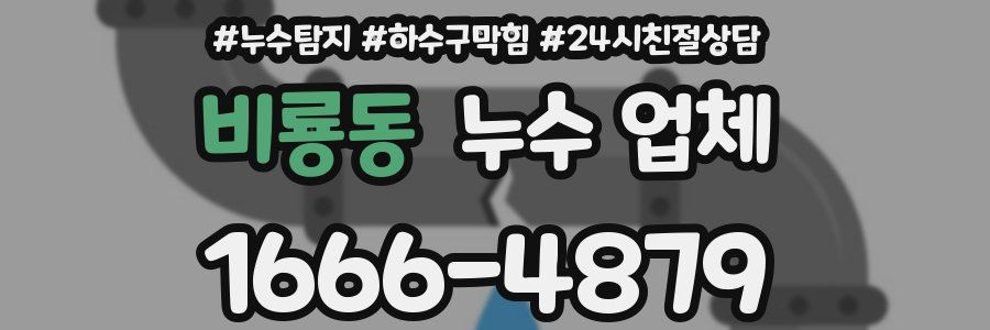 비룡동 누수 업체