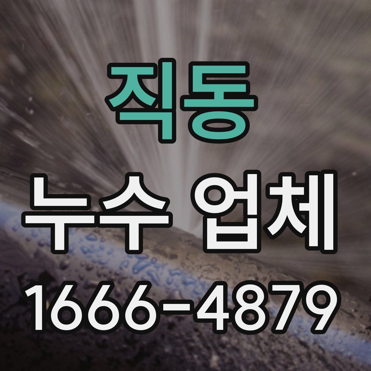 직동 누수 업체