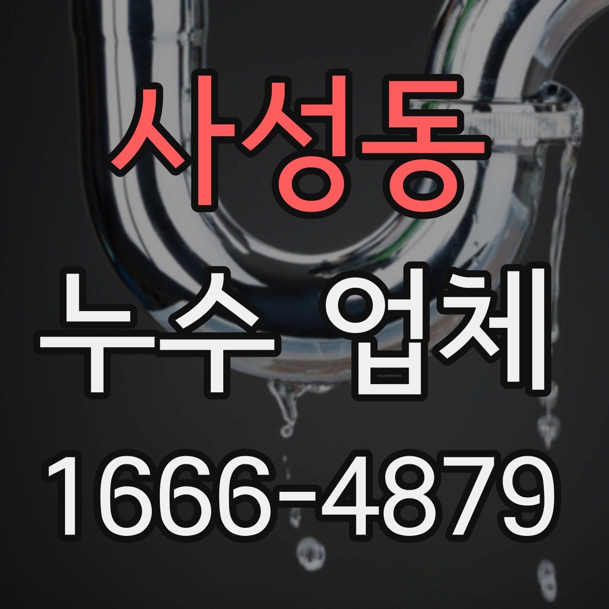 사성동 누수 업체