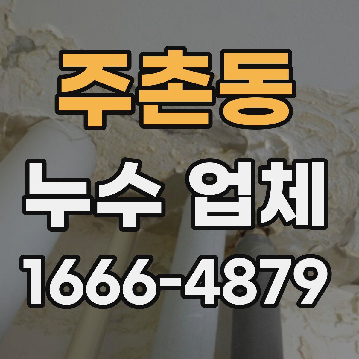 주촌동 누수 업체