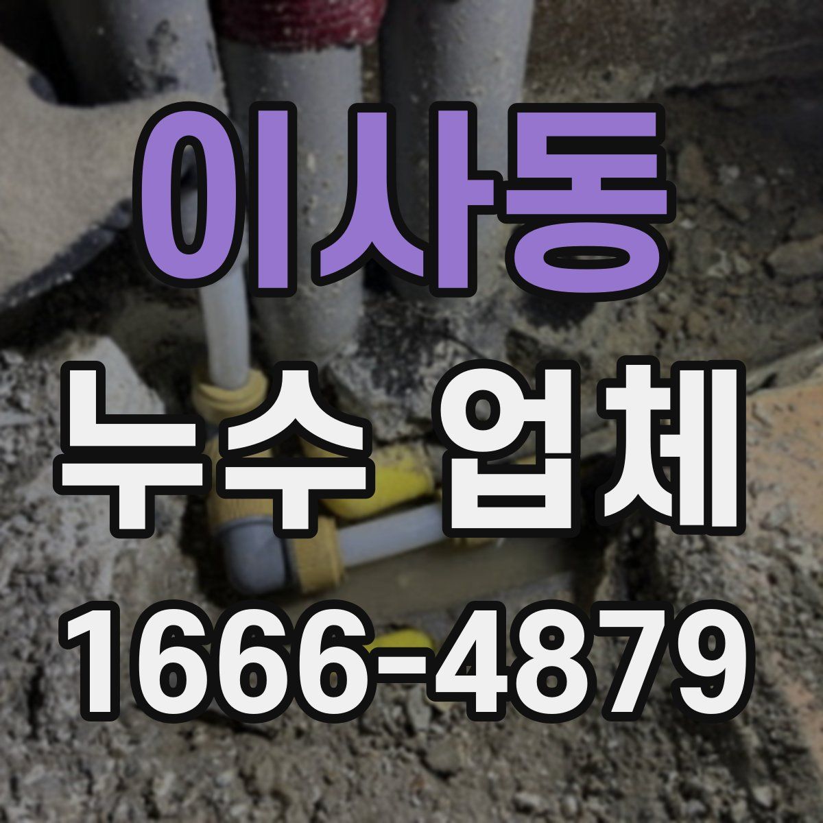 이사동 누수 업체