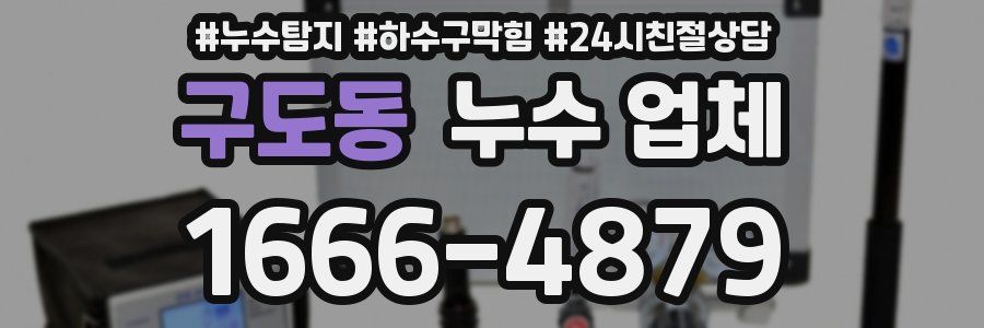 구도동 누수 업체