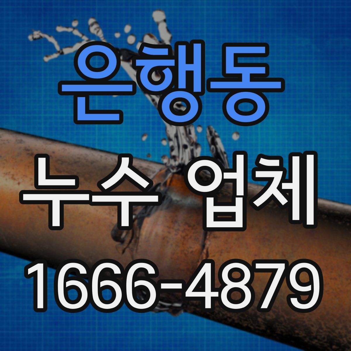 은행동 누수 업체