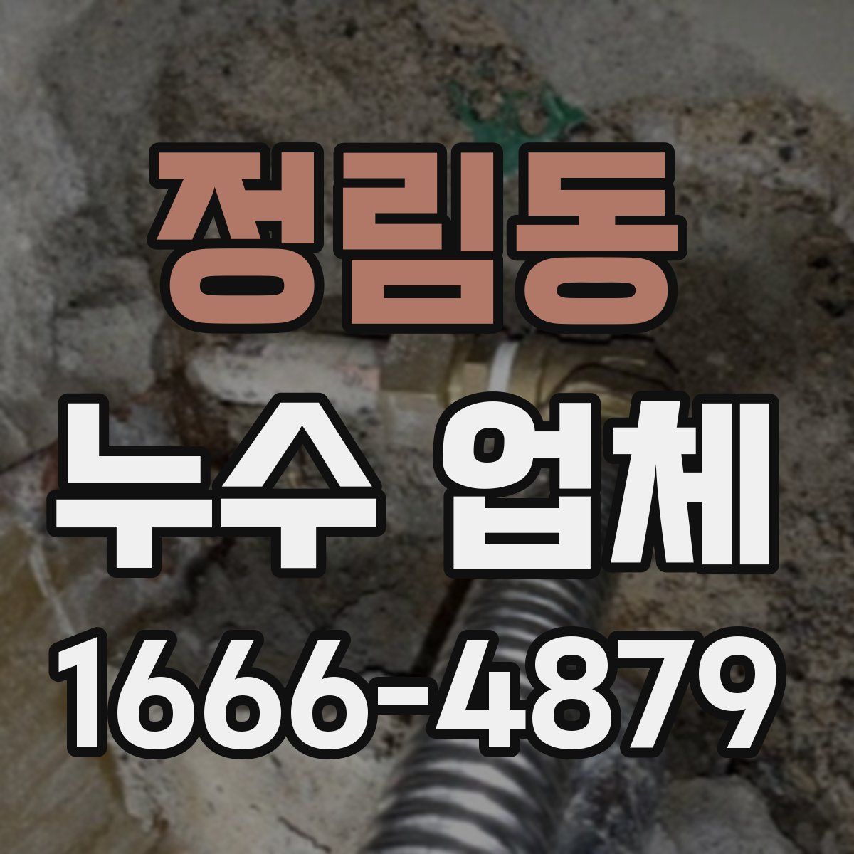 정림동 누수 업체