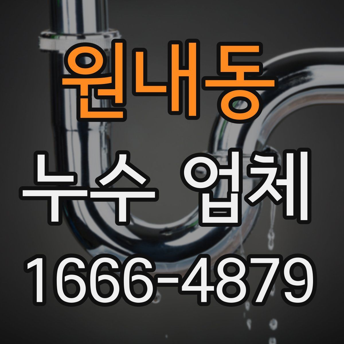 원내동 누수 업체