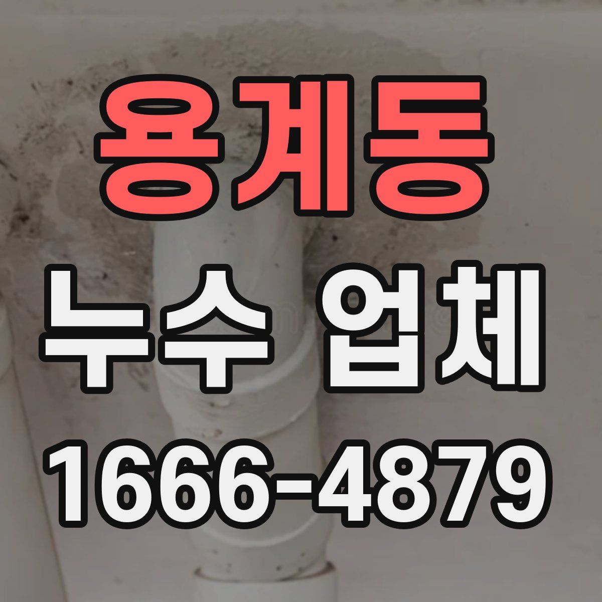 용계동 누수 업체