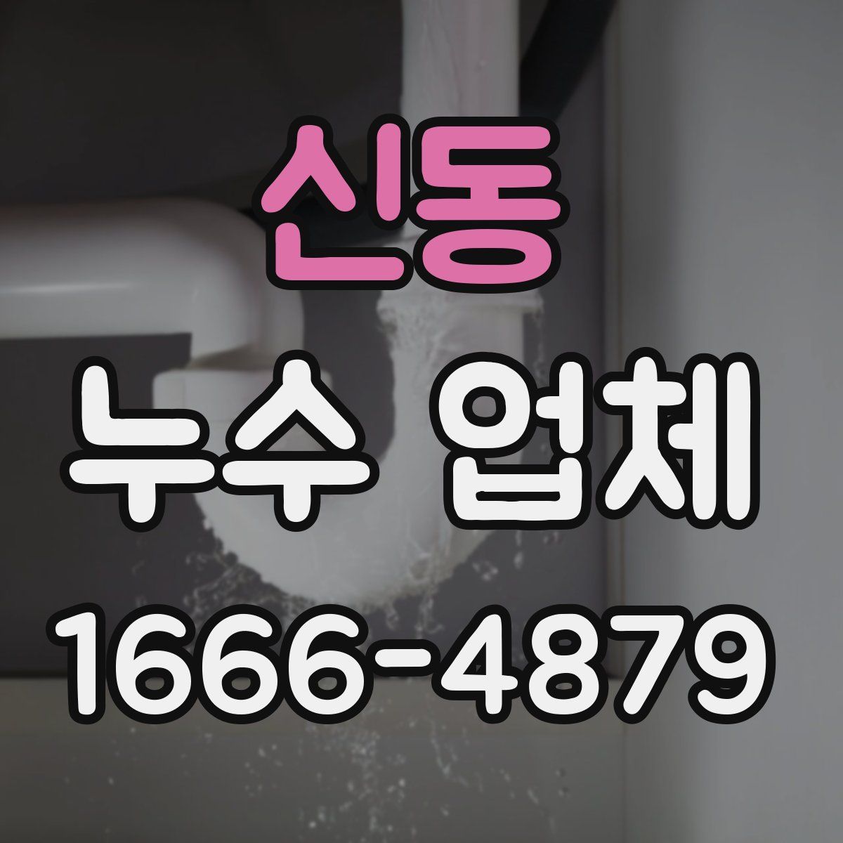 신동 누수 업체
