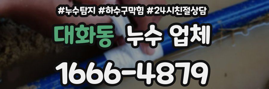 대화동 누수 업체