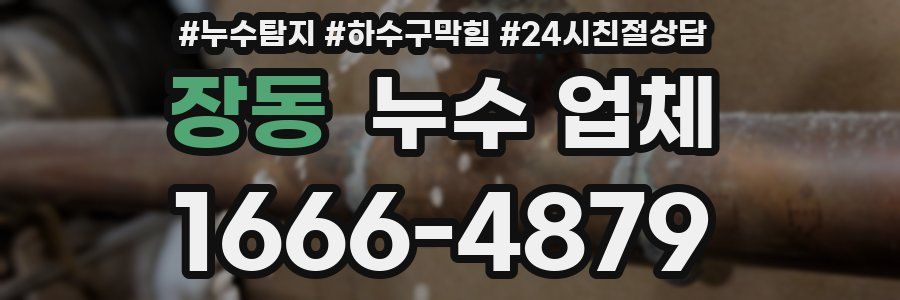 장동 누수 업체