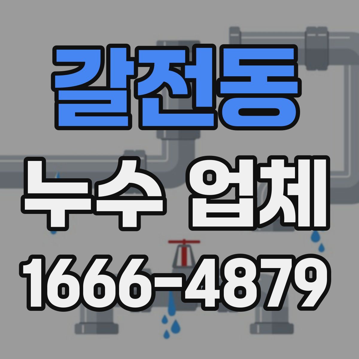 갈전동 누수 업체