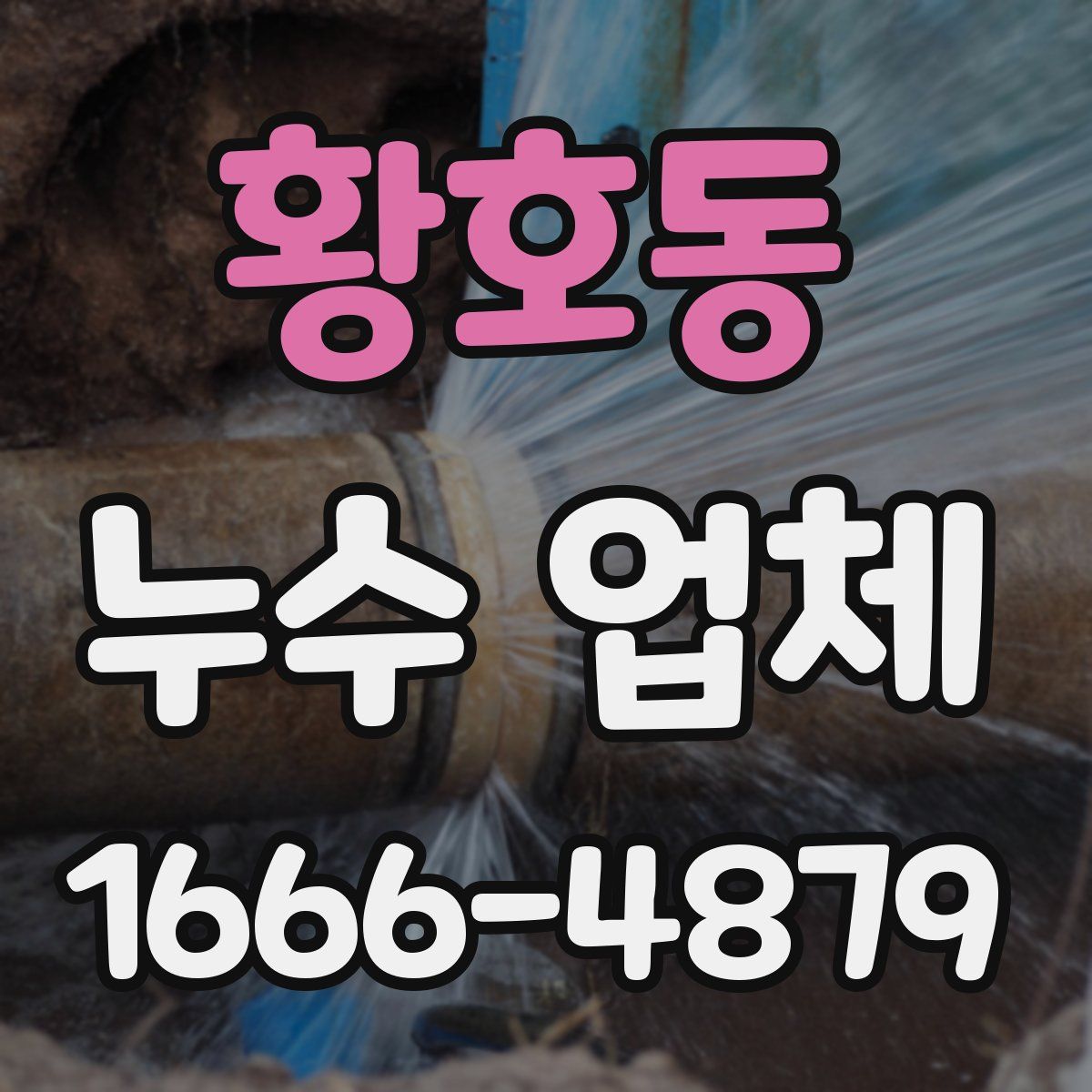 황호동 누수 업체