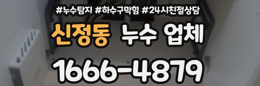 신정동 누수 업체