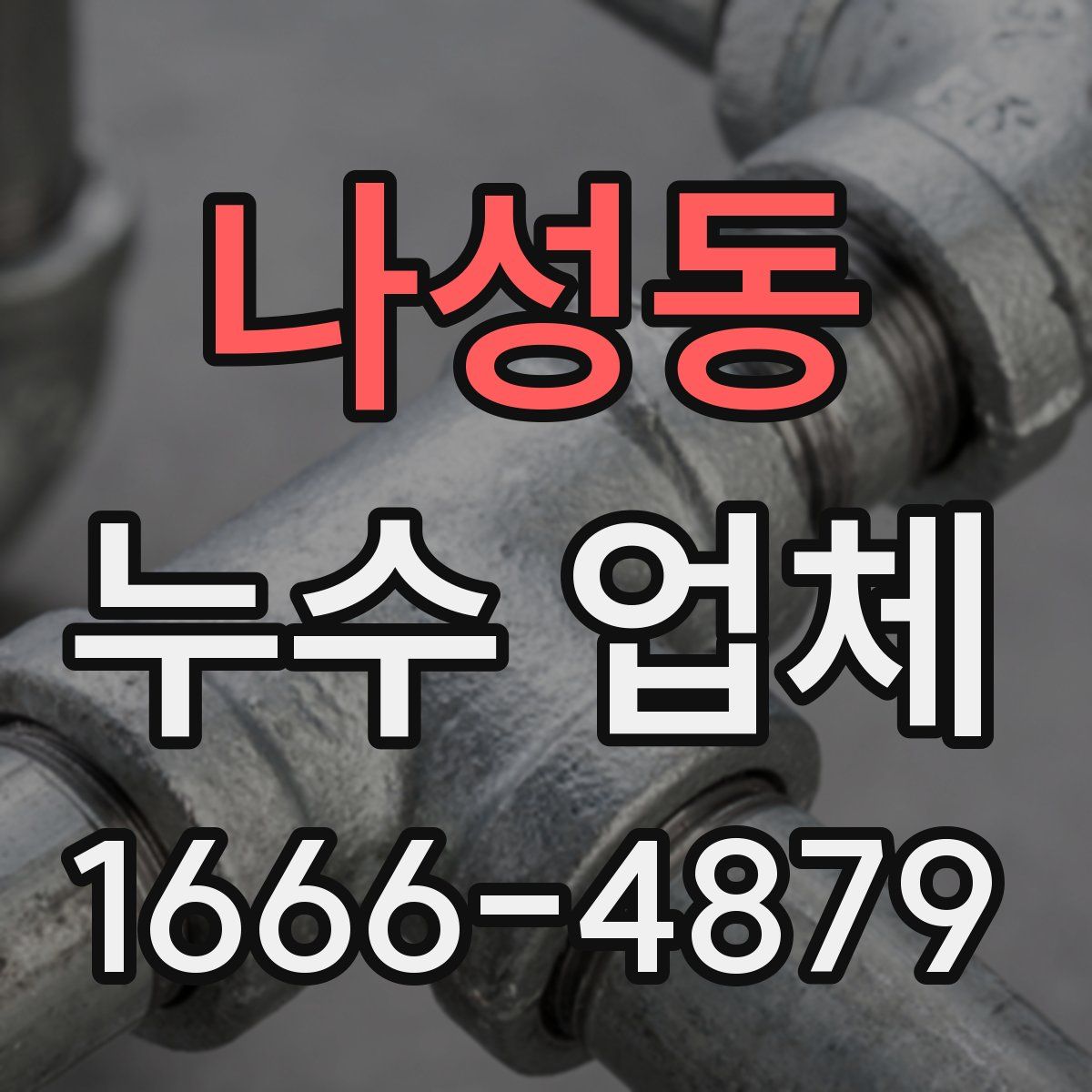 나성동 누수 업체