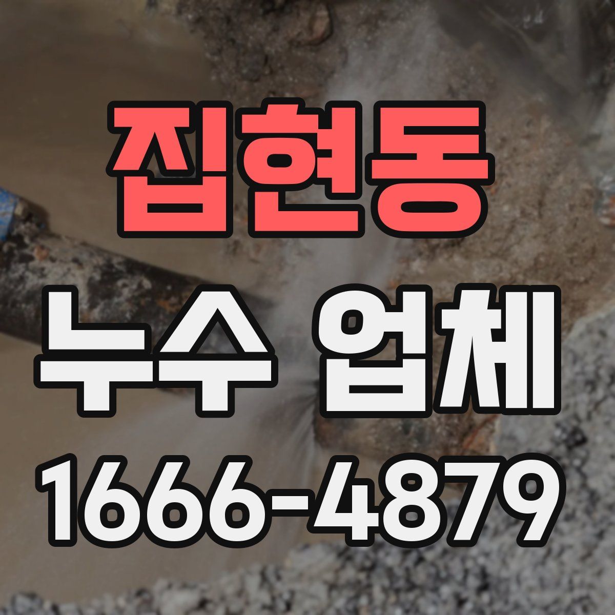 집현동 누수 업체