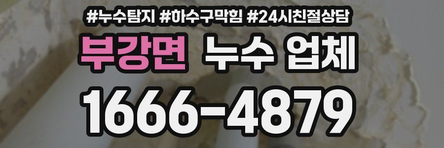 부강면 누수 업체