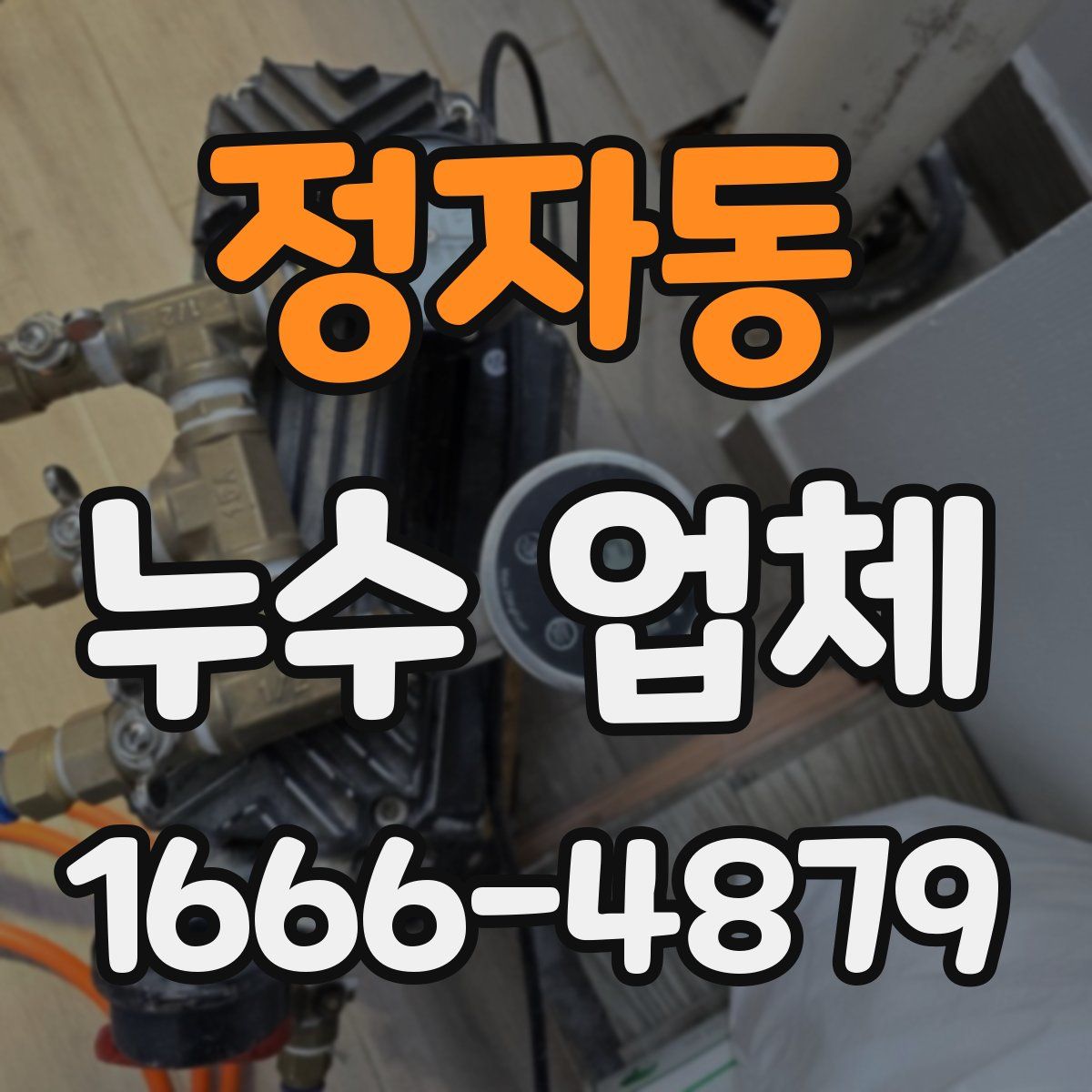 정자동 누수 업체