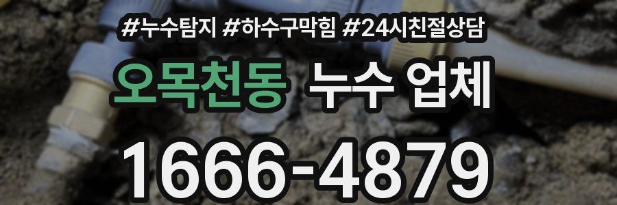 오목천동 누수 업체