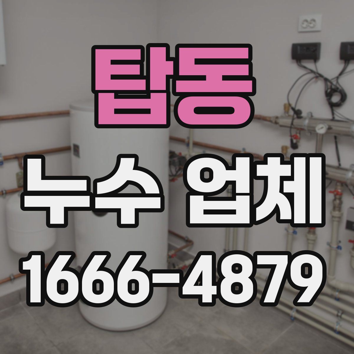 탑동 누수 업체