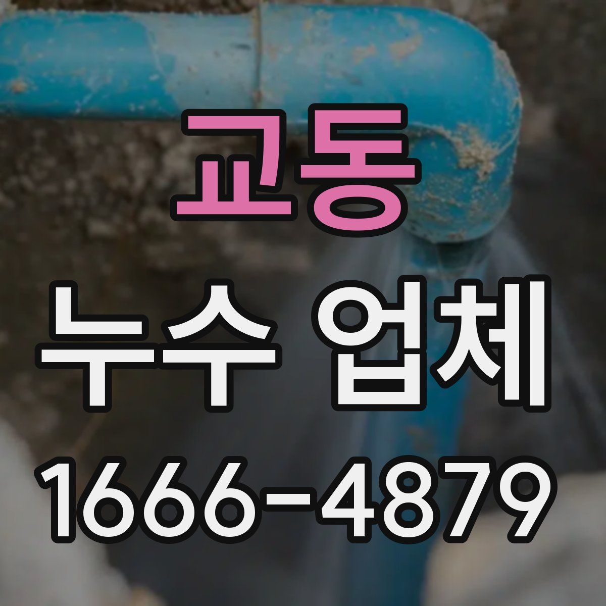 교동 누수 업체