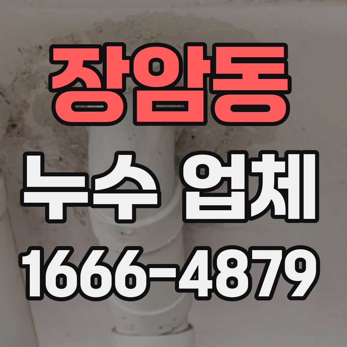 장암동 누수 업체