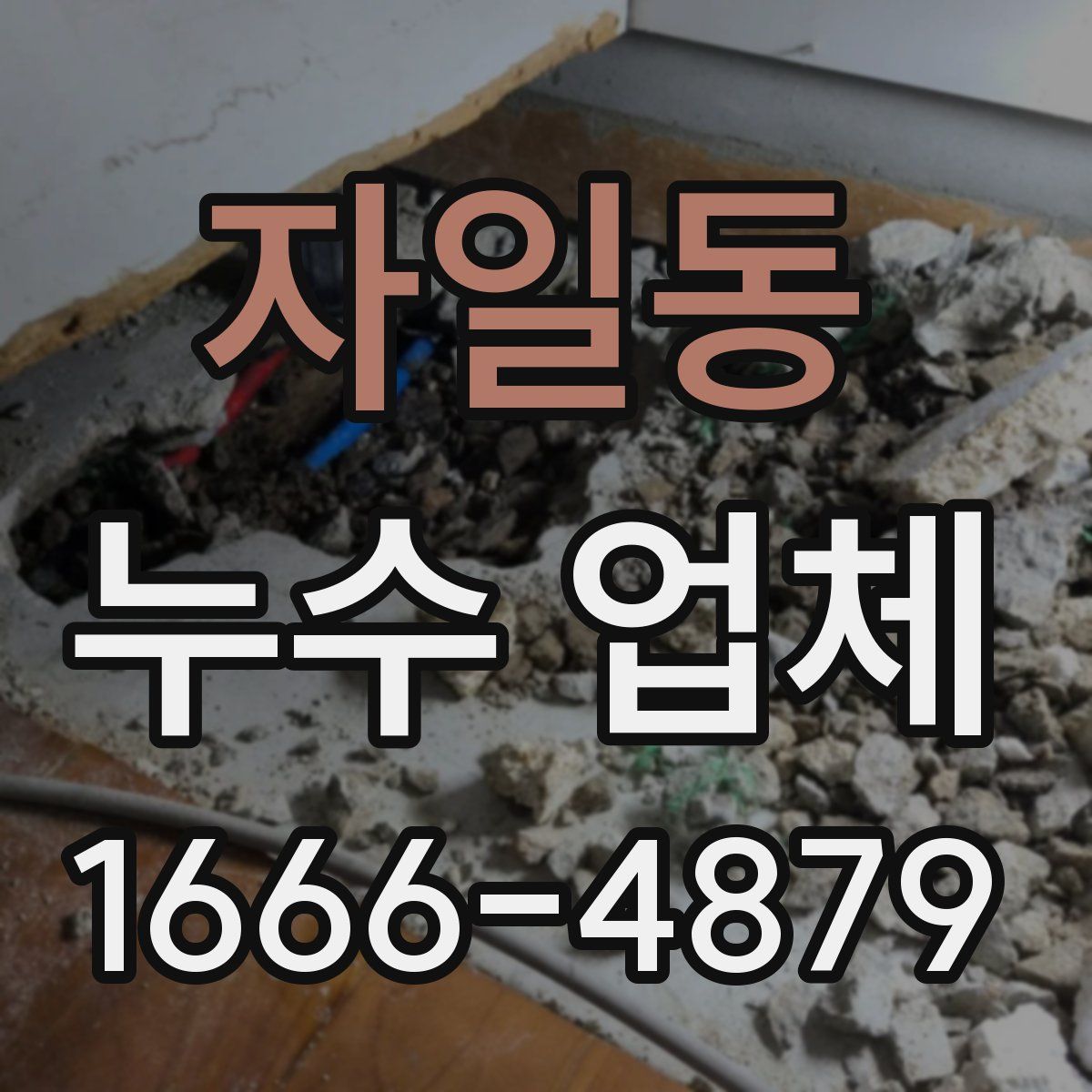 자일동 누수 업체
