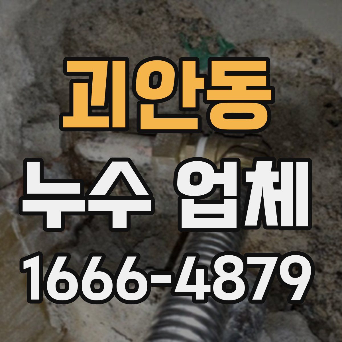 괴안동 누수 업체