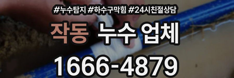 작동 누수 업체