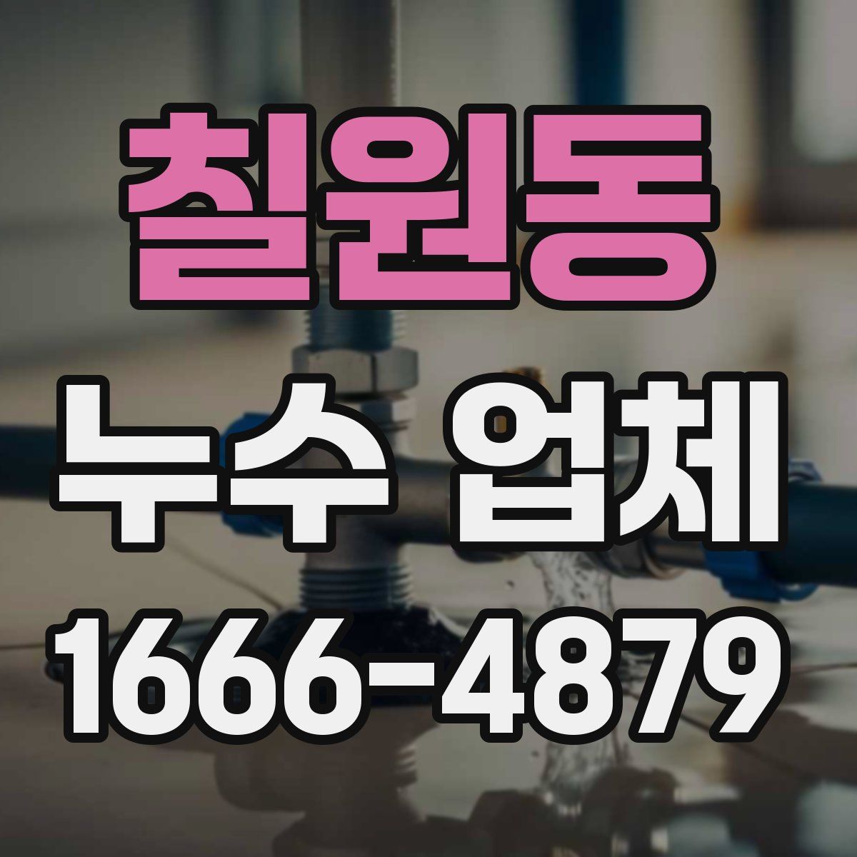 칠원동 누수 업체