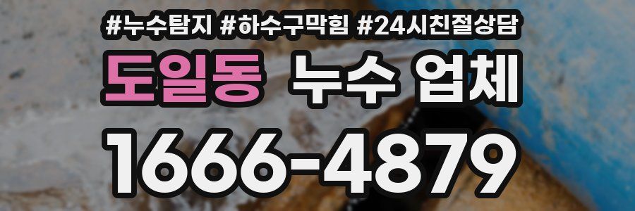 도일동 누수 업체