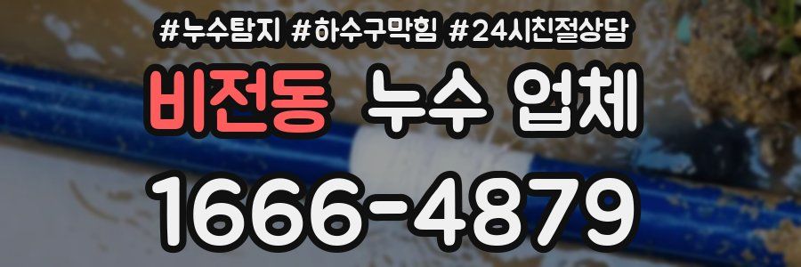 비전동 누수 업체