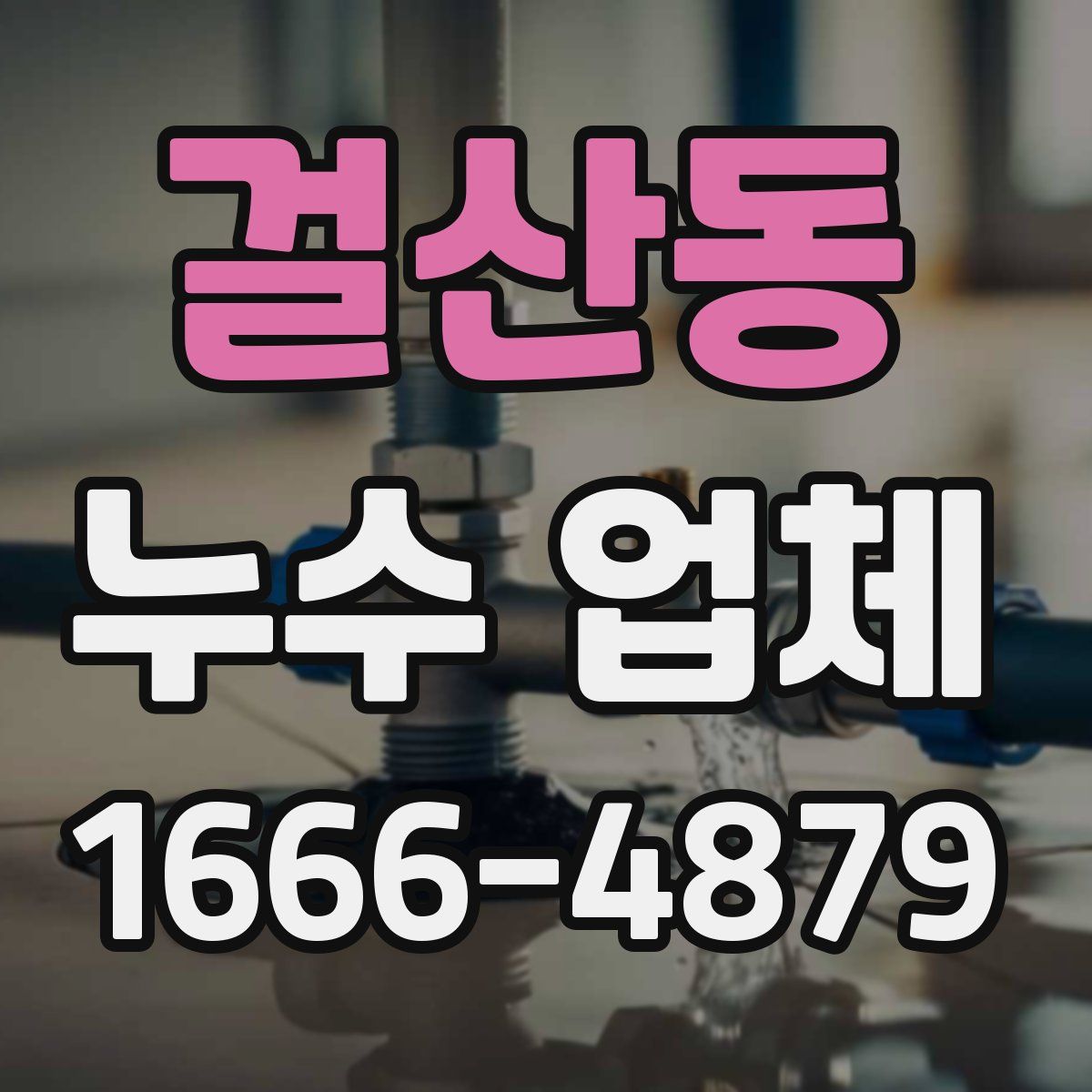 걸산동 누수 업체