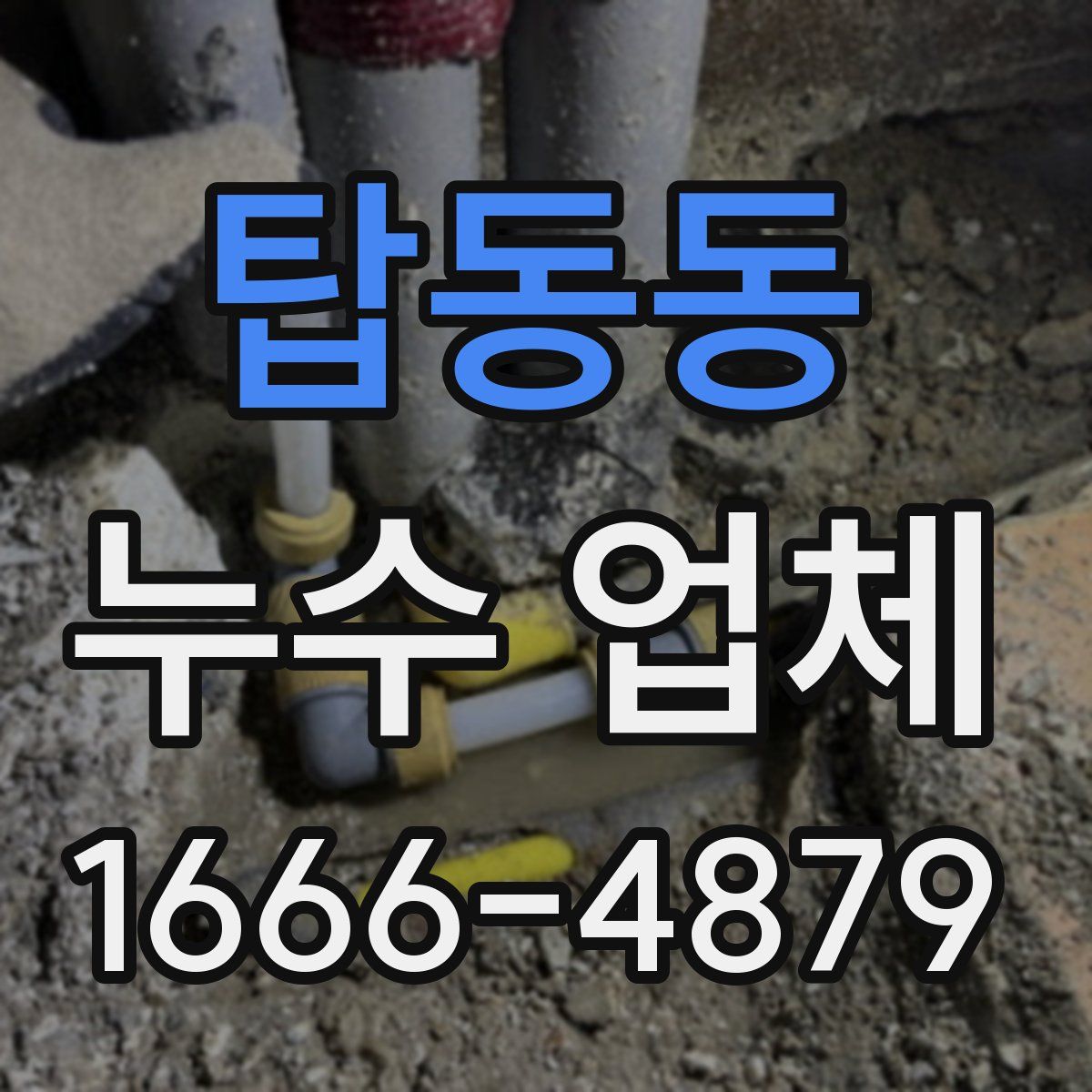 탑동동 누수 업체