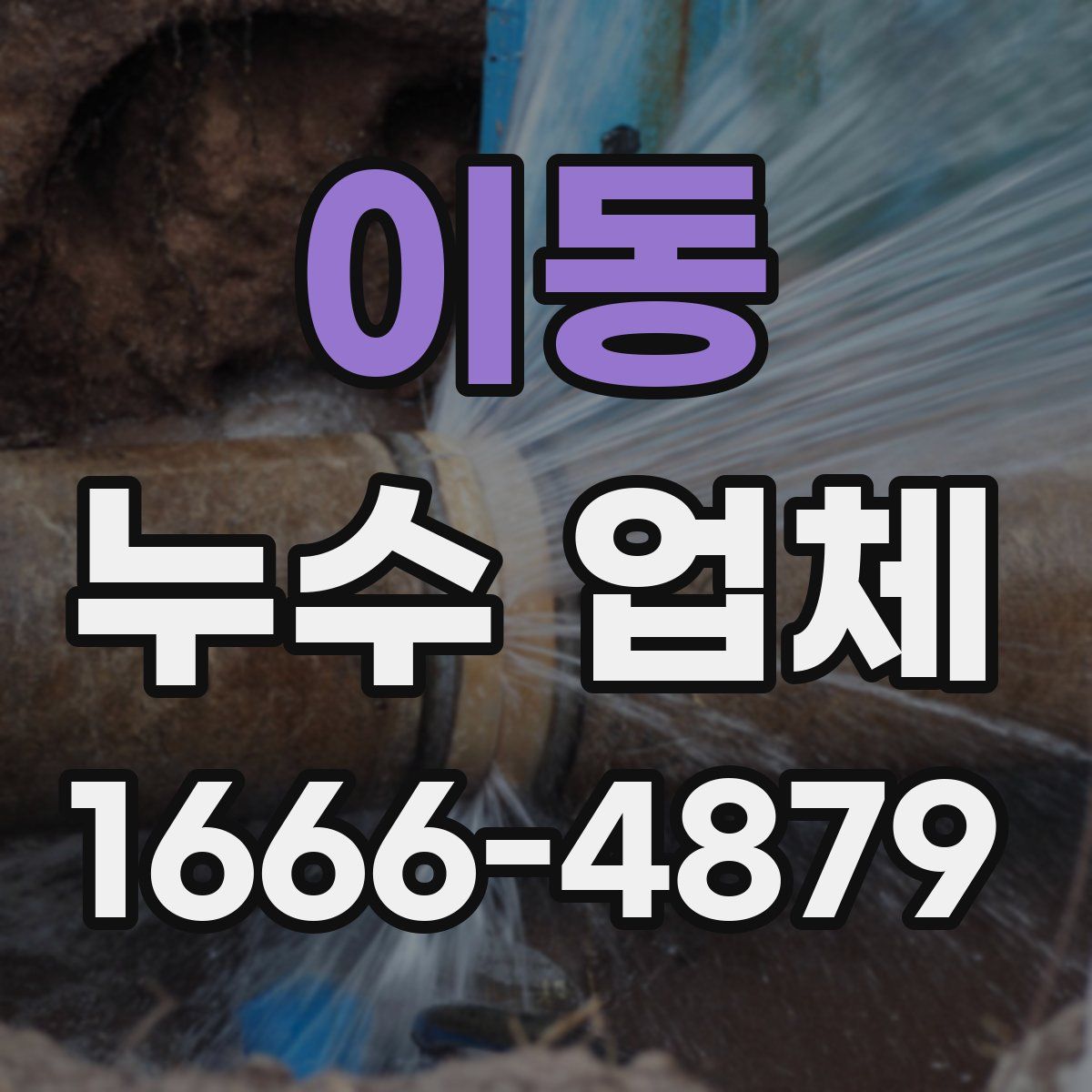 이동 누수 업체