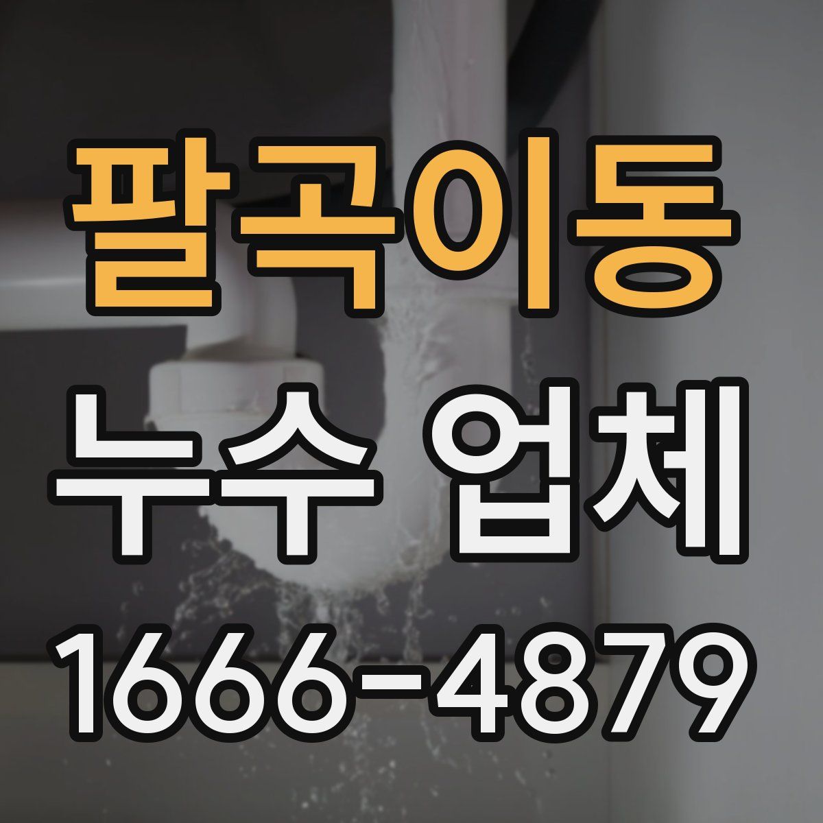 팔곡이동 누수 업체