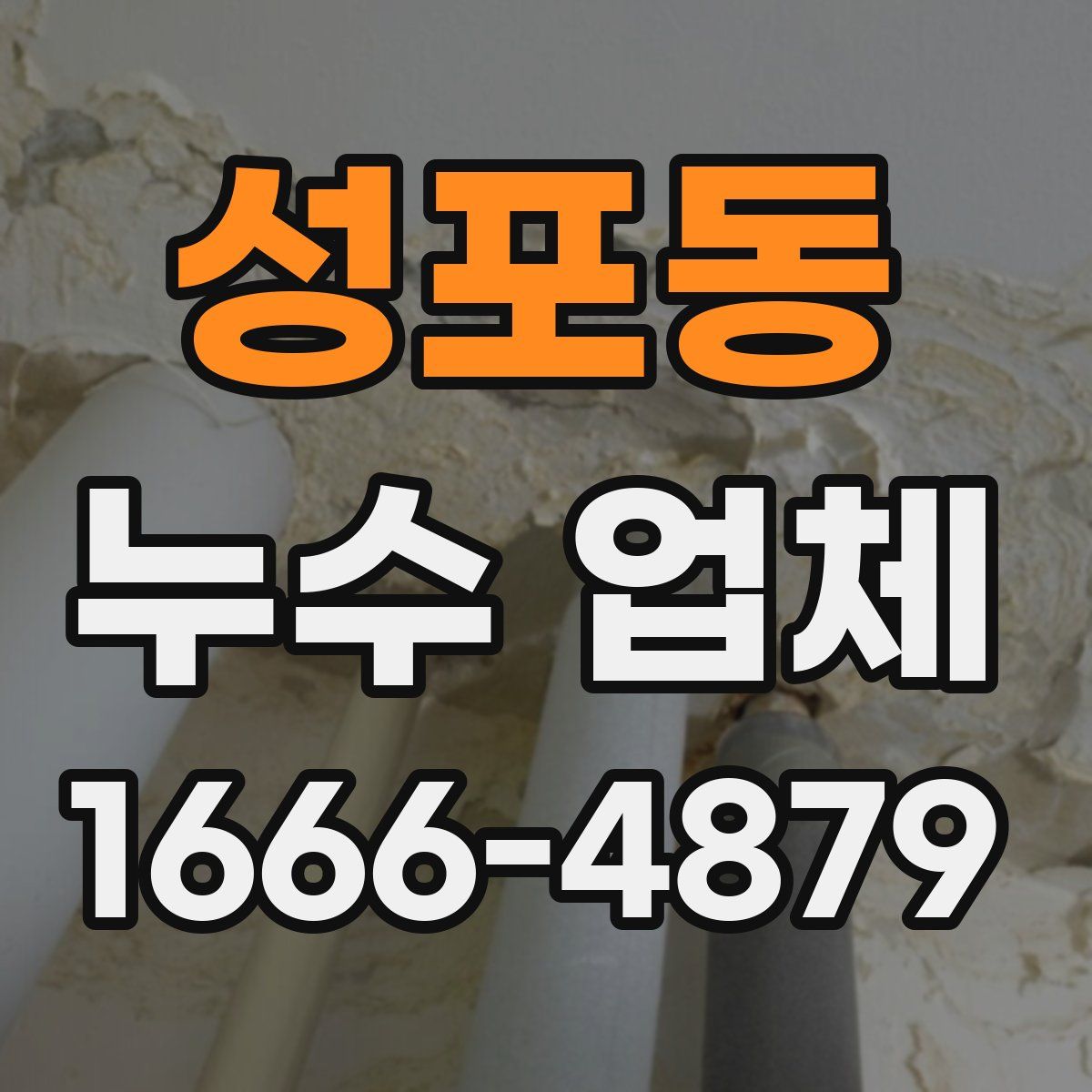 성포동 누수 업체